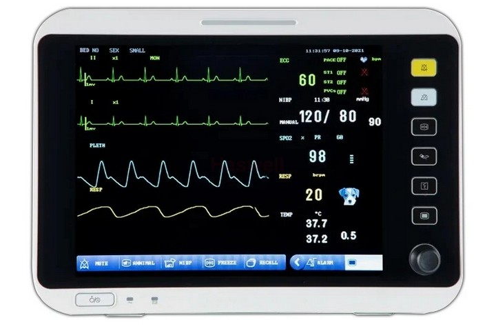 Nuevo monitor de signos vitales veterinarios VM121 - de China Haswell a la venta 1